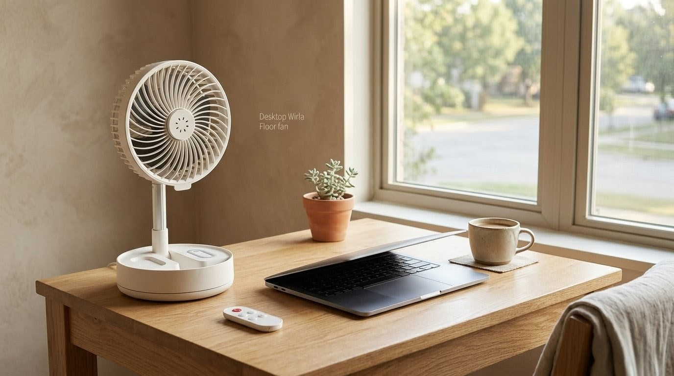 Ventilateur Portable – Fraîcheur Instantanée Où Que Vous Soyez