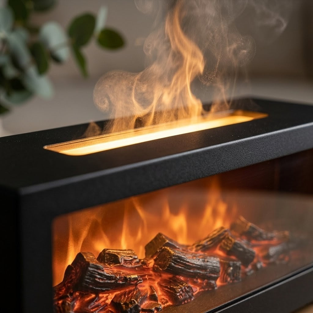 Humidificateur Stylé avec Éclairage:  Créez Votre Havre de Paix
