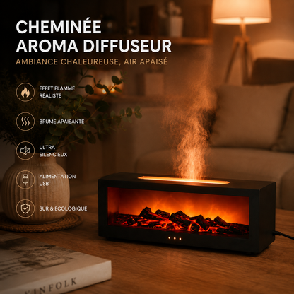 Humidificateur Stylé avec Éclairage:  Créez Votre Havre de Paix