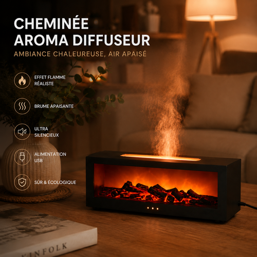 Humidificateur Stylé avec Éclairage:  Créez Votre Havre de Paix