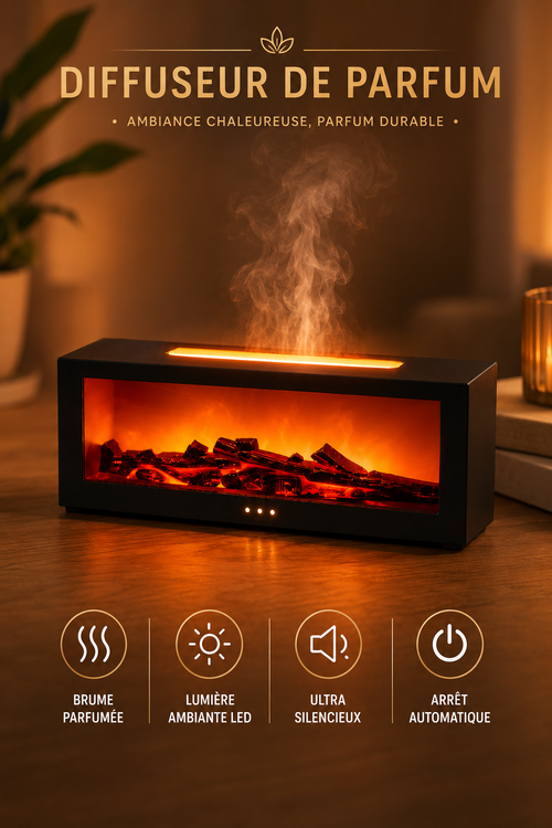 Humidificateur Stylé avec Éclairage:  Créez Votre Havre de Paix